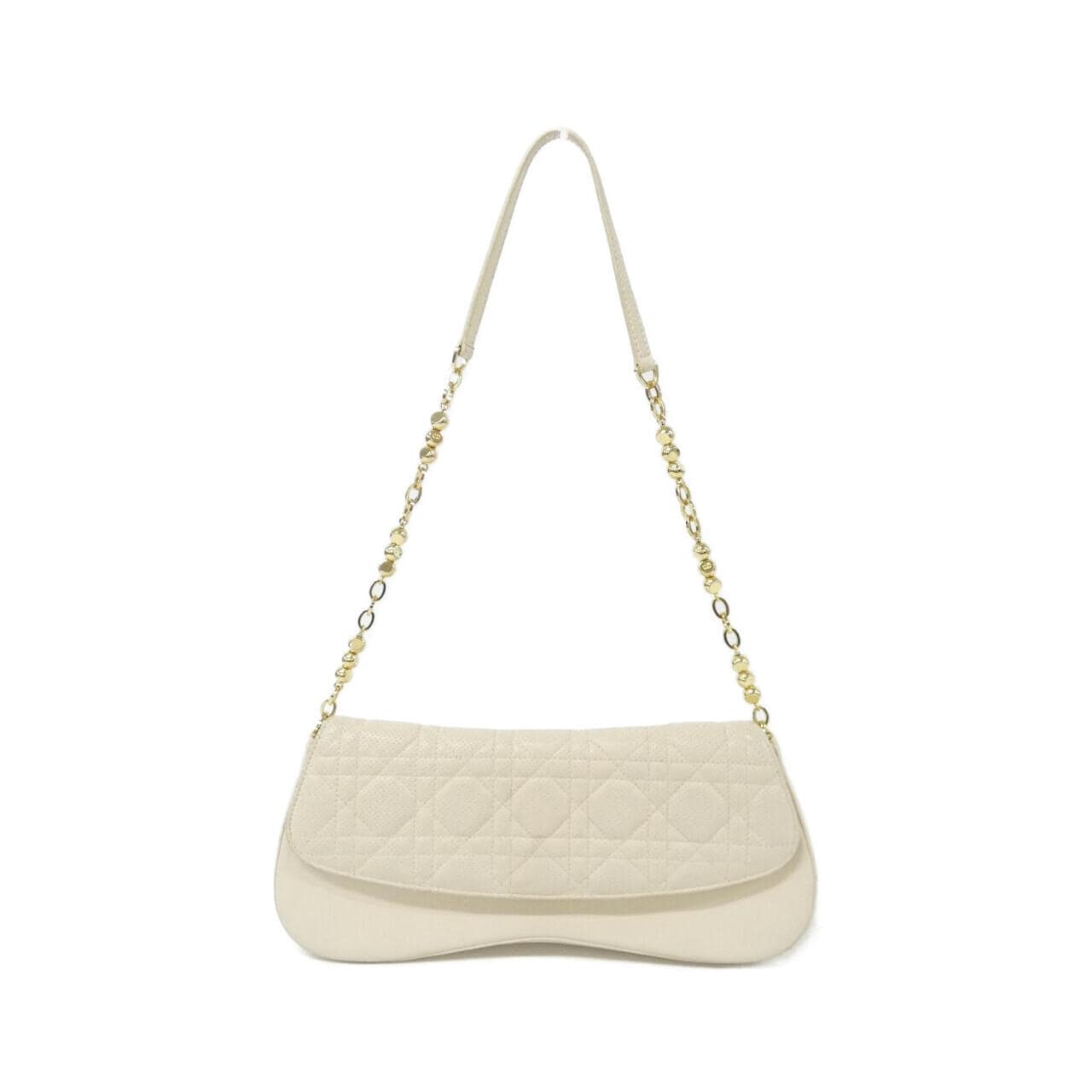 DIOR Shoulder Bag Leather Black