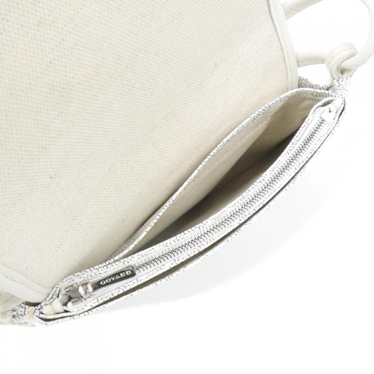 GOYARD Shoulder Bag Canvas Black Canvas Rank A - Thumbnail 7