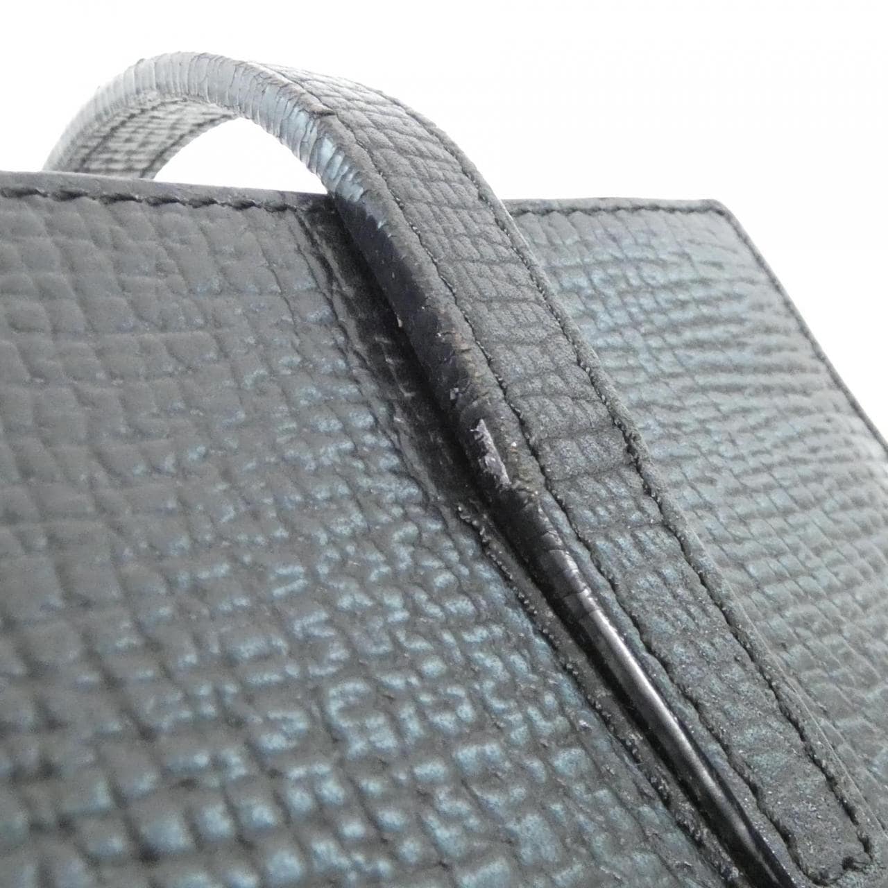 LOEWE Shoulder Bag Nylon 黑色 尼龍 中古品B - 縮圖 5