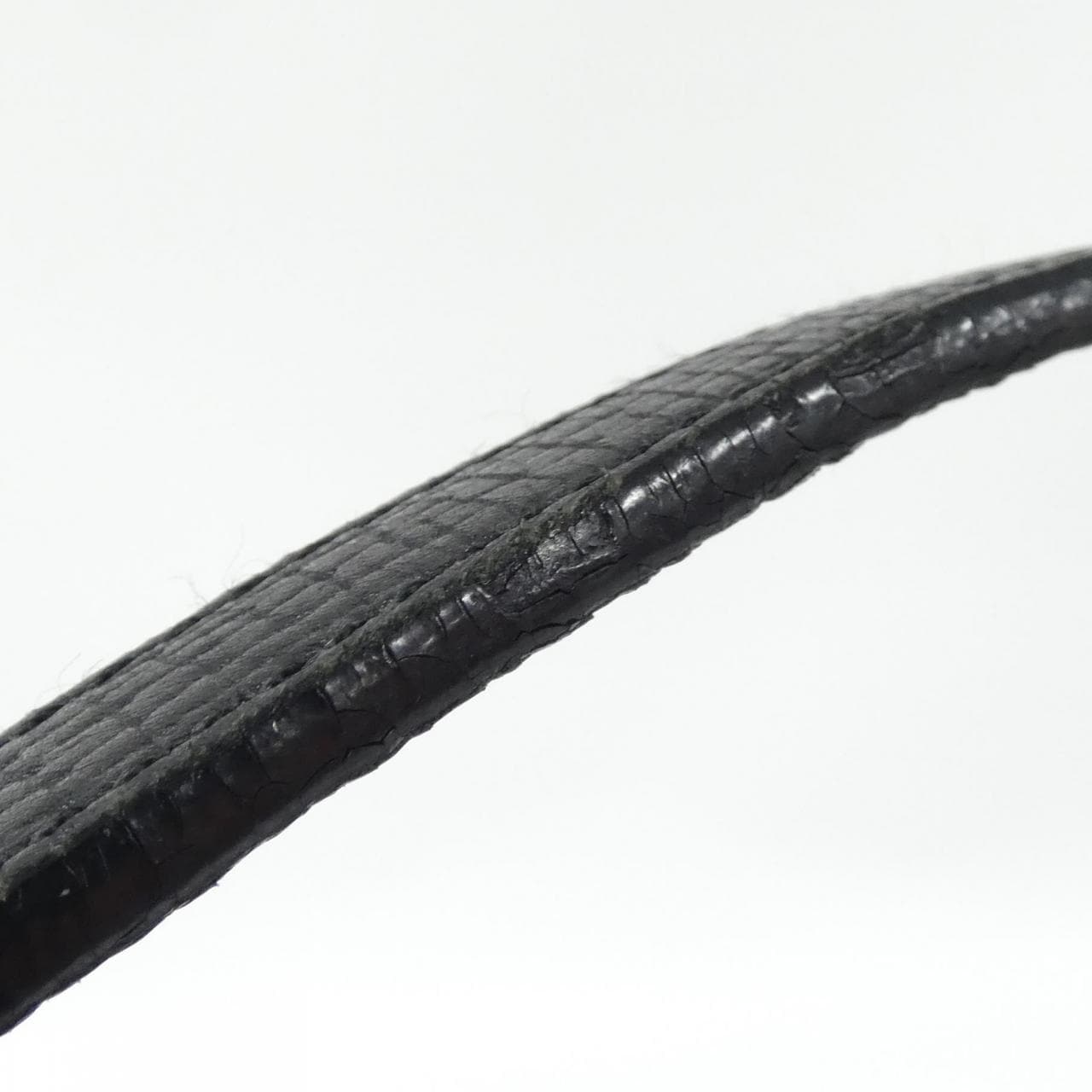 LOEWE Shoulder Bag Nylon 黑色 尼龍 中古品B - 縮圖 8