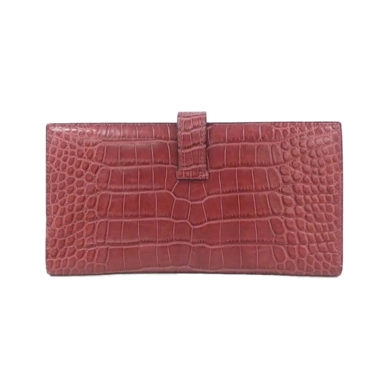HERMES 035097CK Wallet Rouge Rank A - Thumbnail 2