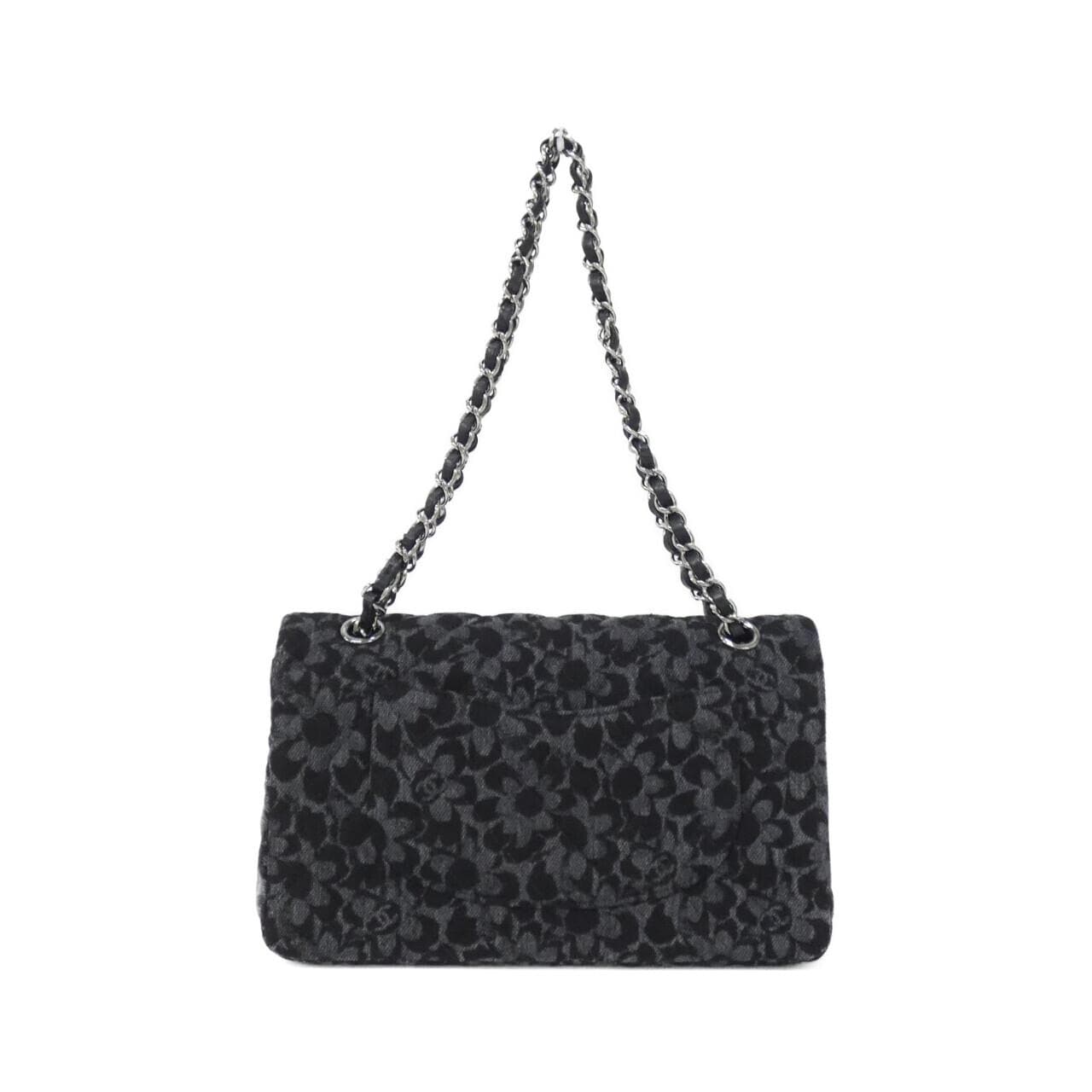 CHANEL Matelasse 1112 Shoulder Denim Black Denim Rank A - Thumbnail 2