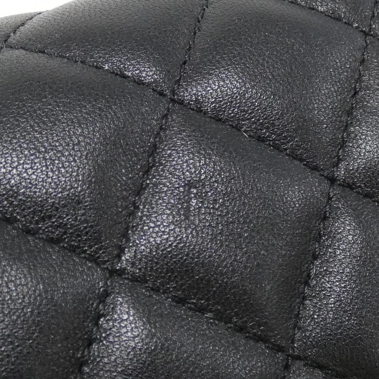 CHANEL AS4385 Handbag Lambskin Black Lambskin Rank A - Thumbnail 4