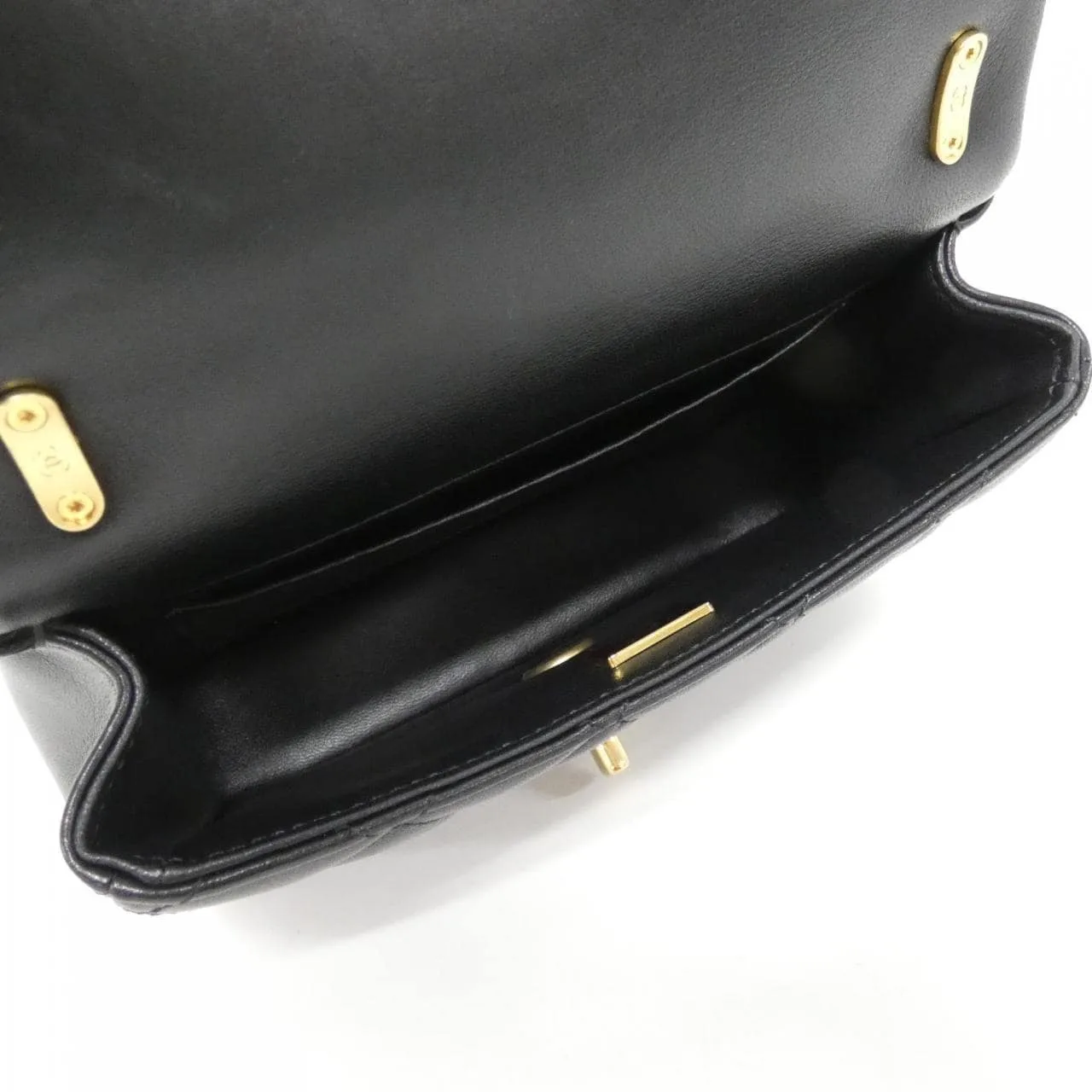 CHANEL AS4385 Handbag Lambskin Black Lambskin Rank A - Thumbnail 8