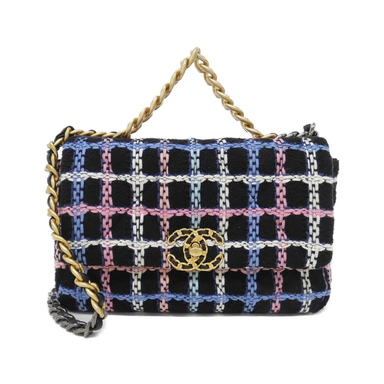 CHANEL Chanel 19 AS1160 Shoulder Tweed