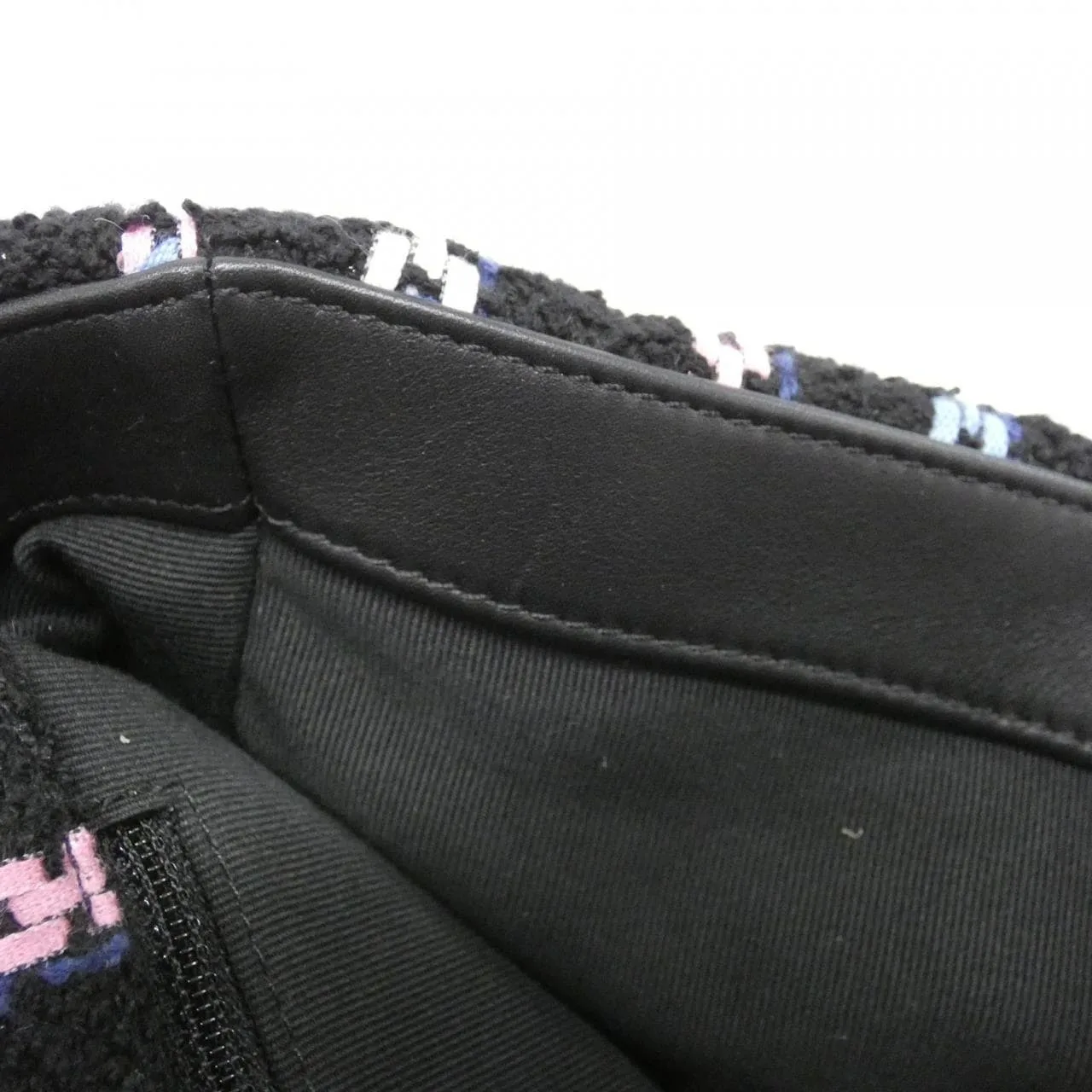 CHANEL Chanel 19 AS1160 Shoulder Tweed Black Tweed Rank A - Thumbnail 8