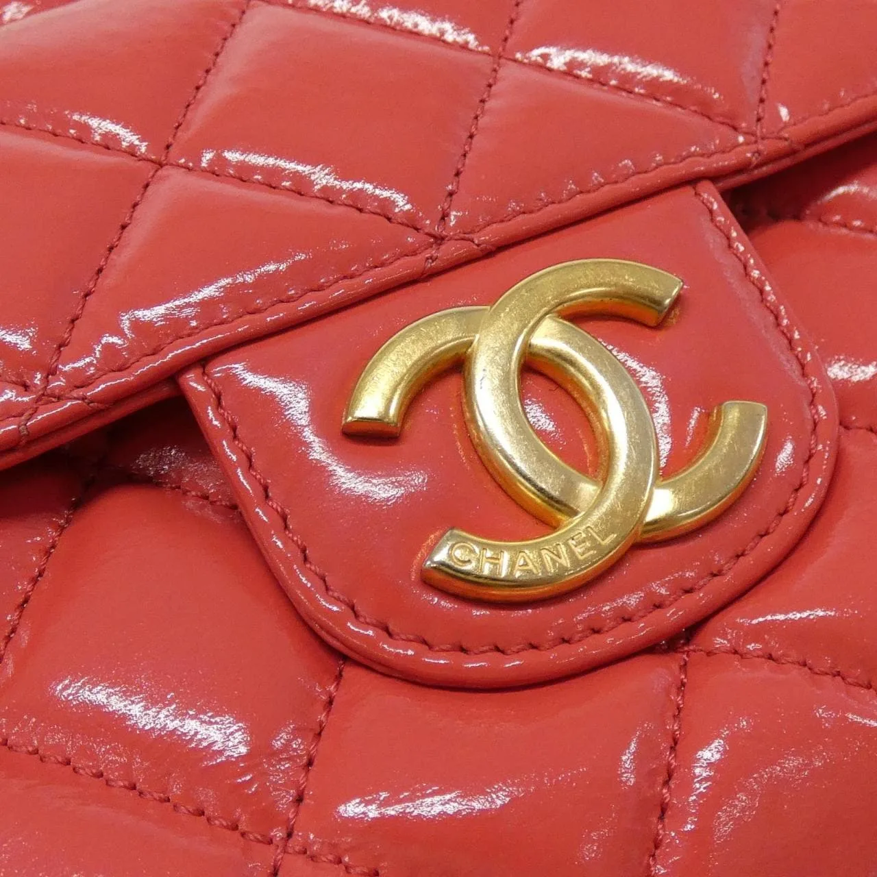 CHANEL Chanel 22 AS3690 Shoulder 紅色 中古品A - 縮圖 4