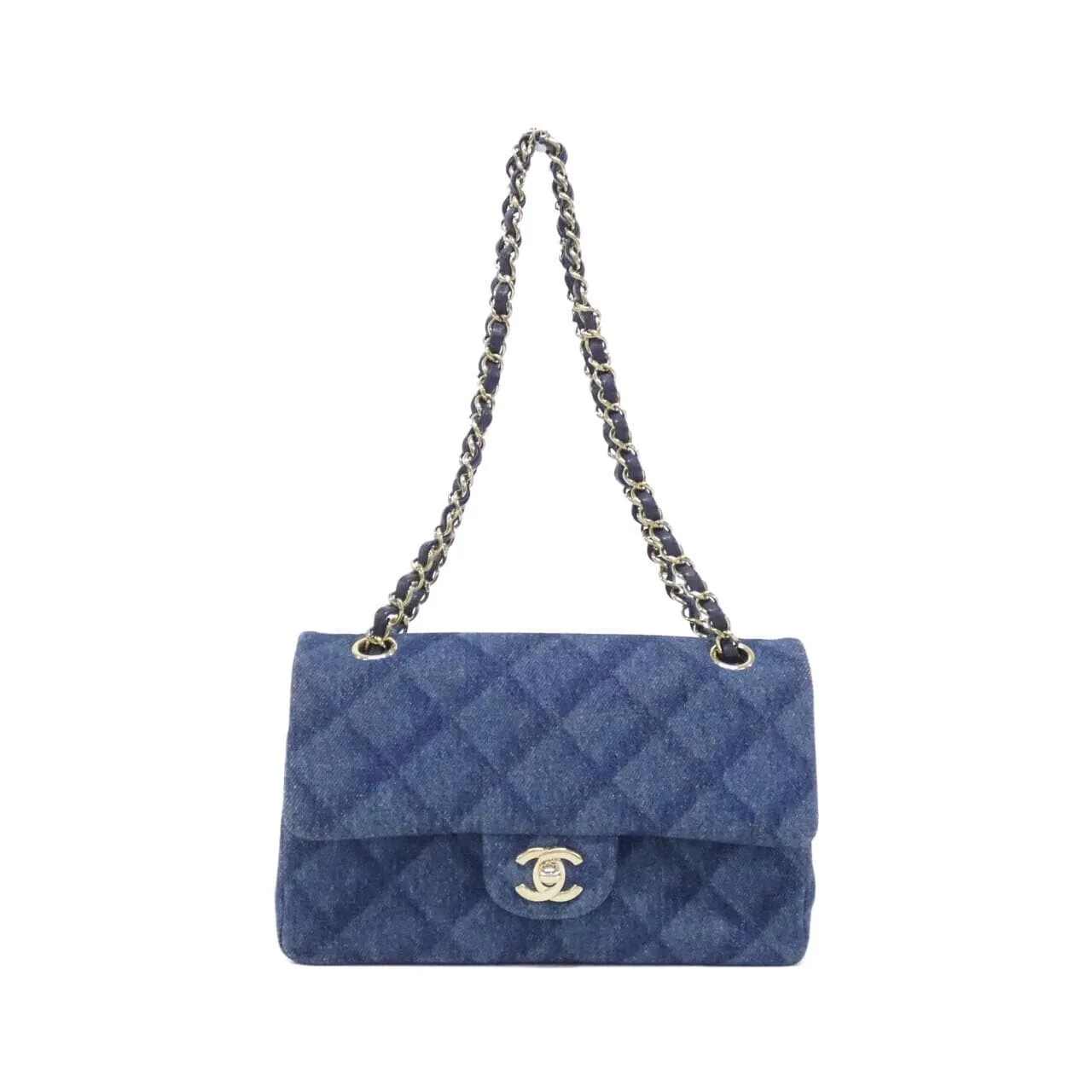CHANEL Matelasse 1113 Shoulder Denim