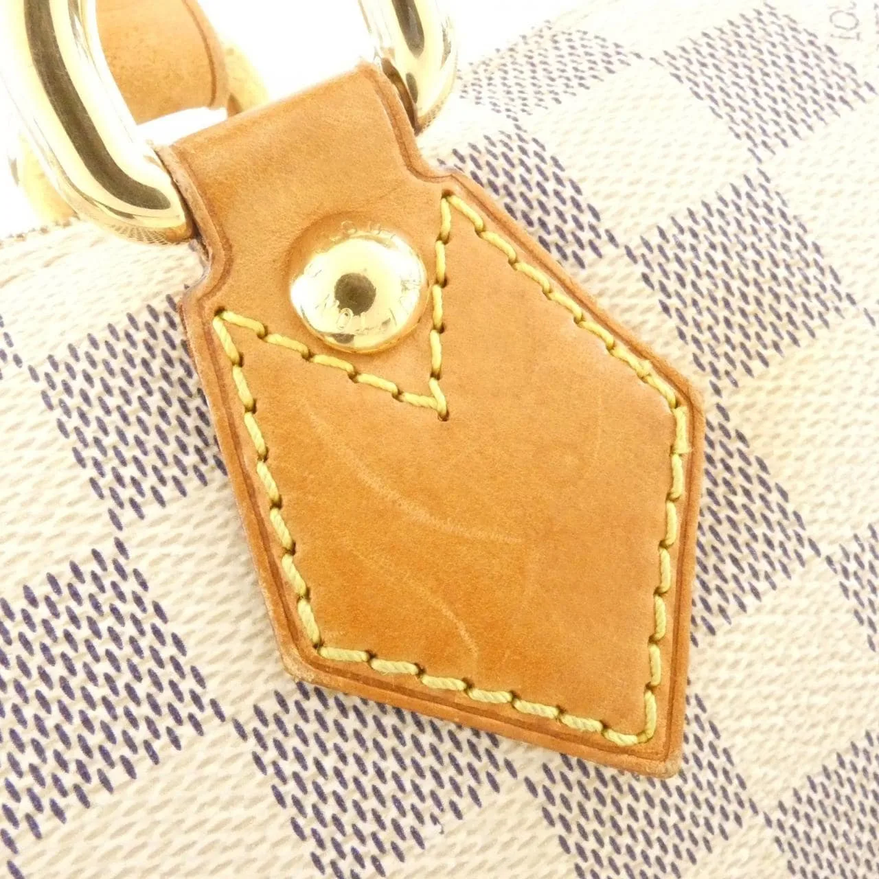 LOUIS VUITTON N51186 Handbag Damier 黑色 Damier 中古品B - 縮圖 5