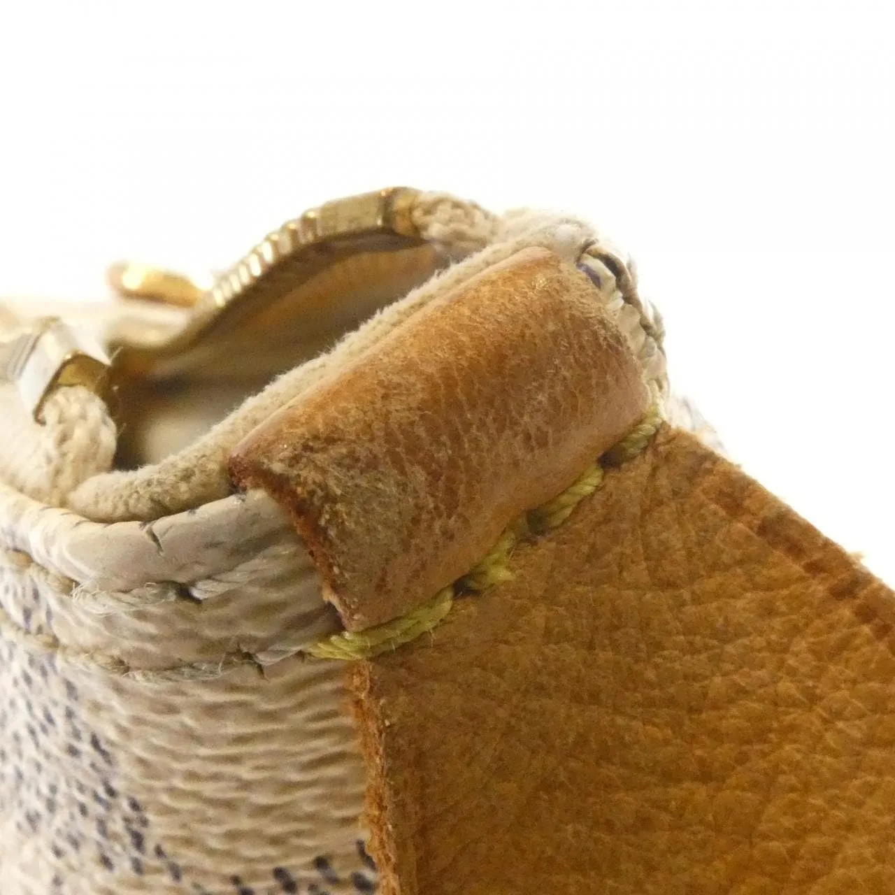 LOUIS VUITTON N51186 Handbag Damier 黑色 Damier 中古品B - 縮圖 6