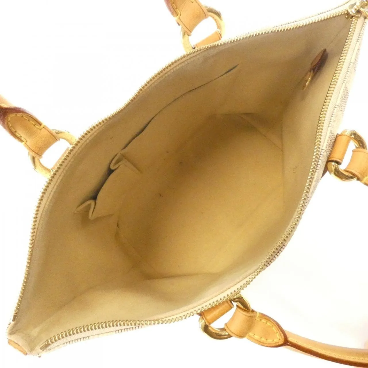 LOUIS VUITTON N51186 Handbag Damier 黑色 Damier 中古品B - 縮圖 9