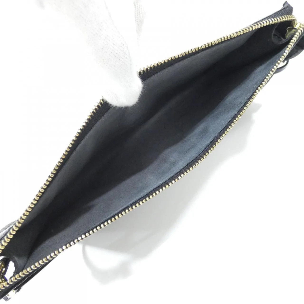 LOUIS VUITTON Pochette M52942 Pochette Epi 黑色 Epi 中古品A - 縮圖 8