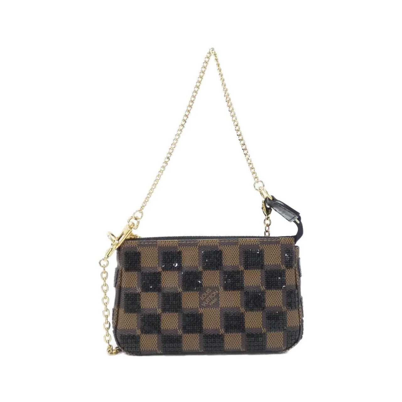 LOUIS VUITTON Pochette N63176 Pochette Damier Black