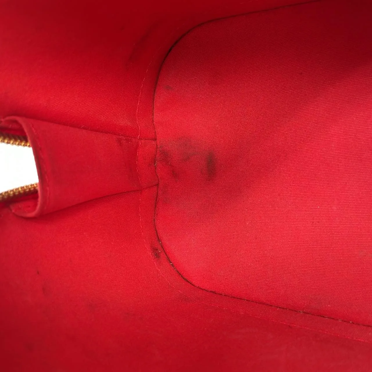 LOUIS VUITTON Alma M91698 Handbag Vernis Rouge Vernis Rank A - Thumbnail 10