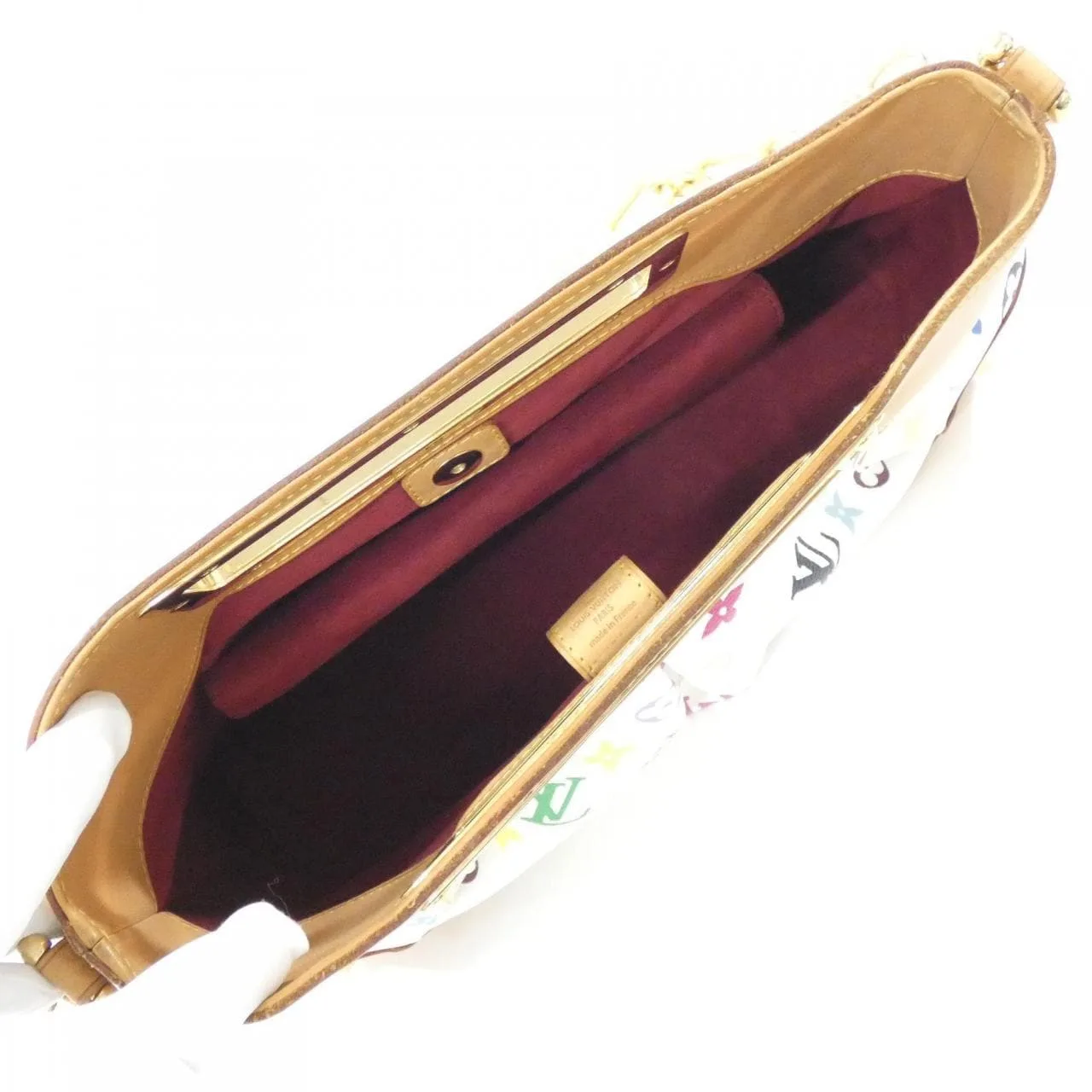 LOUIS VUITTON M40255 Handbag Canvas Multicolor 帆布 中古品B - 縮圖 9