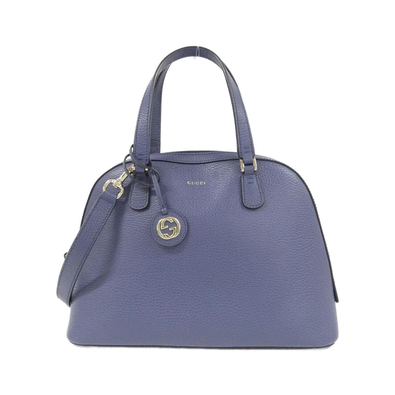 GUCCI 388560 CAO0X Bag Leather Blue