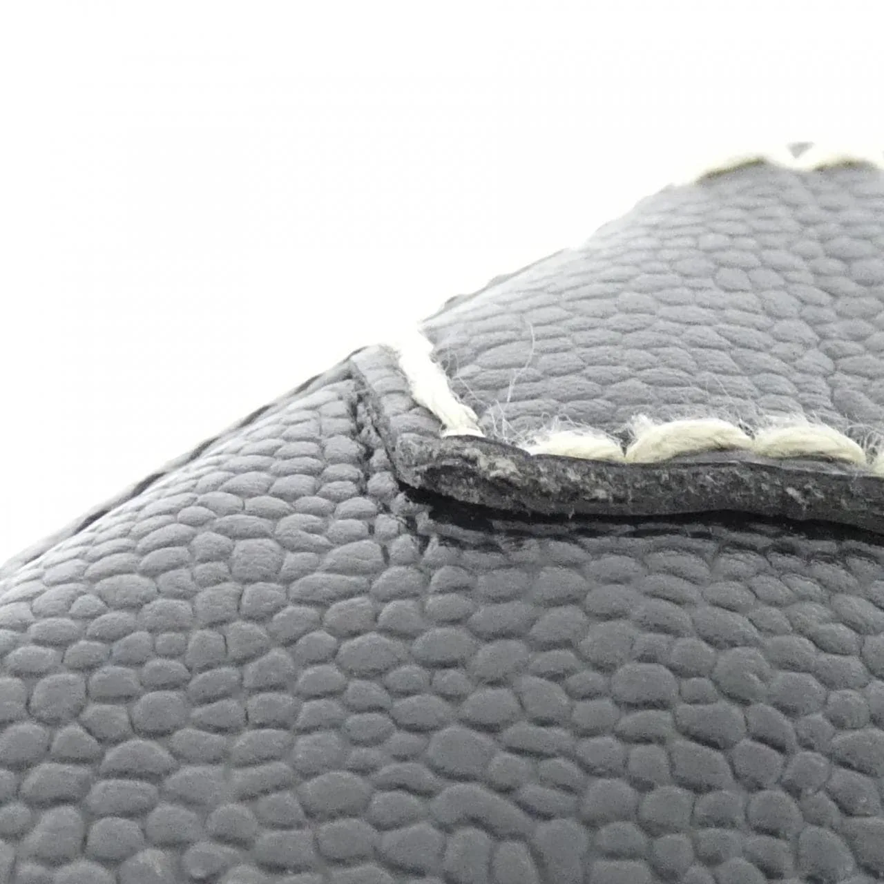 CHANEL 25659 Shoulder Grained Calfskin Black Grained Calfskin - Thumbnail 6