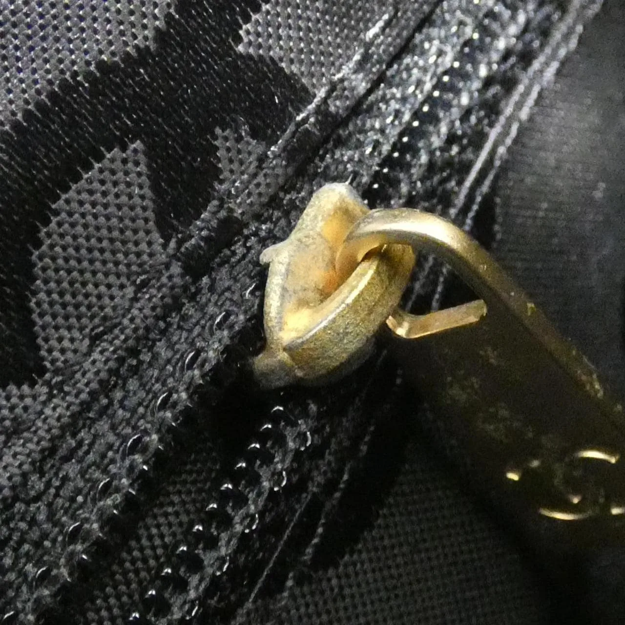 CHANEL 25659 Shoulder Grained Calfskin Black Grained Calfskin - Thumbnail 10