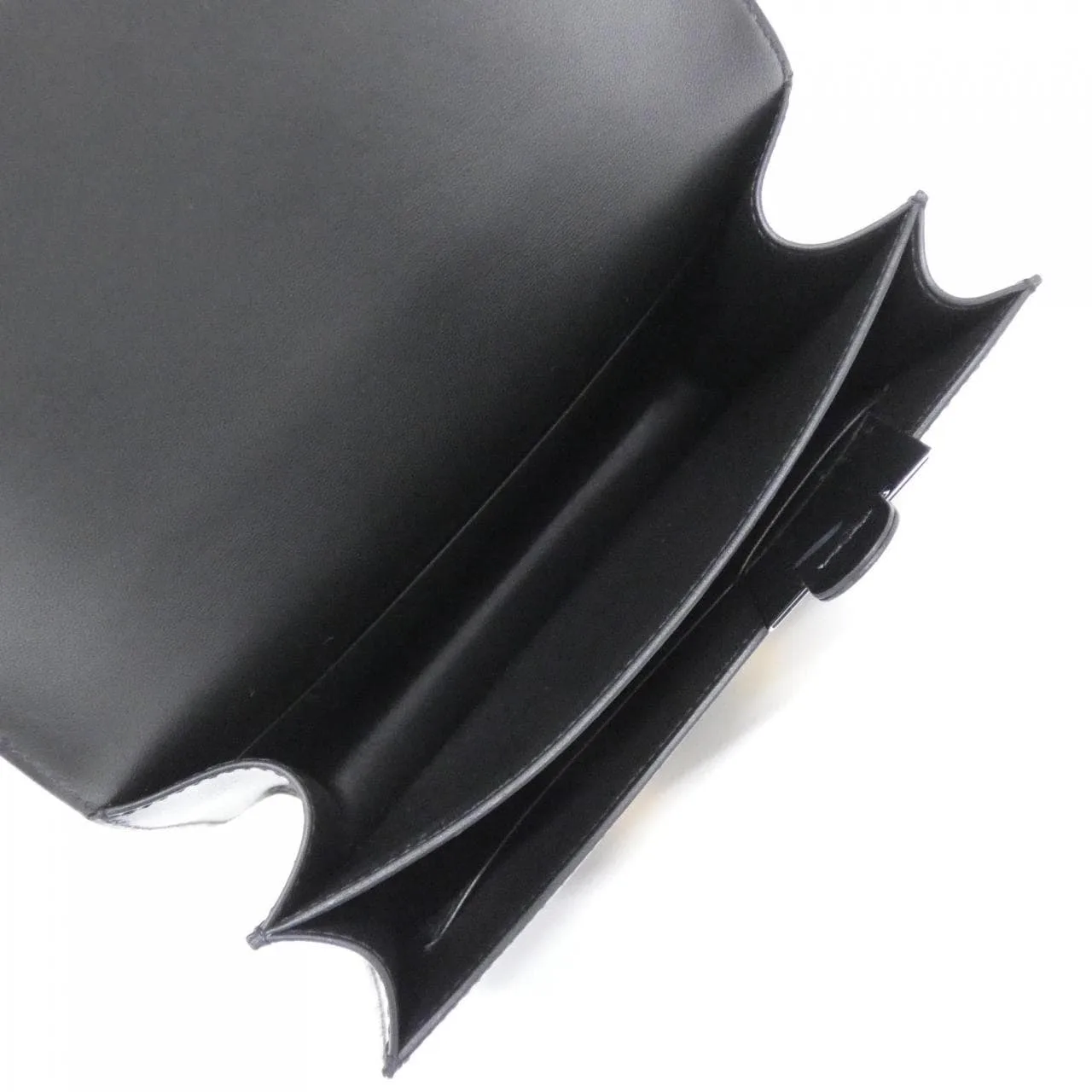 HERMES Constance Shoulder Box Calf Black Box Calf Leather Rank A - Thumbnail 7