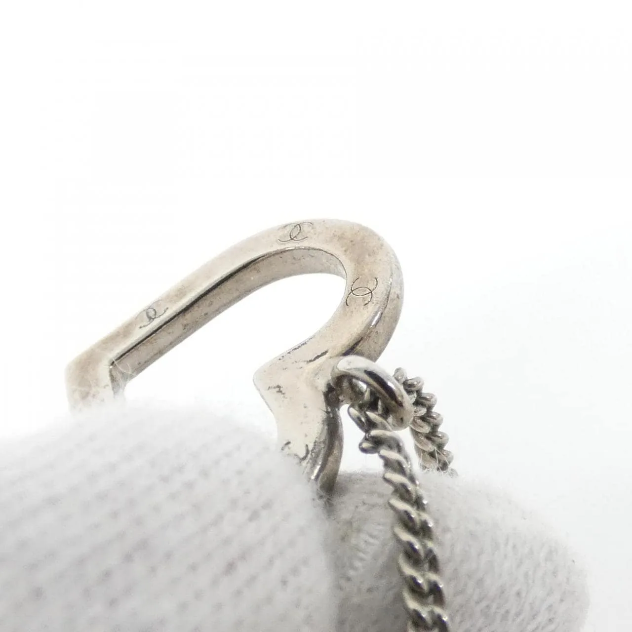 CHANEL 25430 Accessories 銀色 中古品B - 縮圖 3