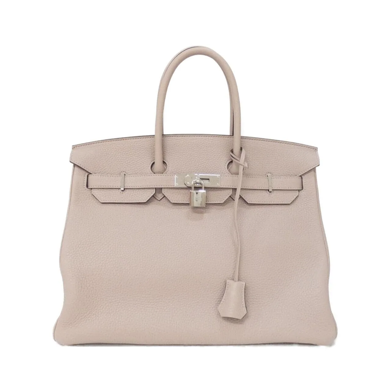 HERMES Birkin 028496CK Handbag Clemence