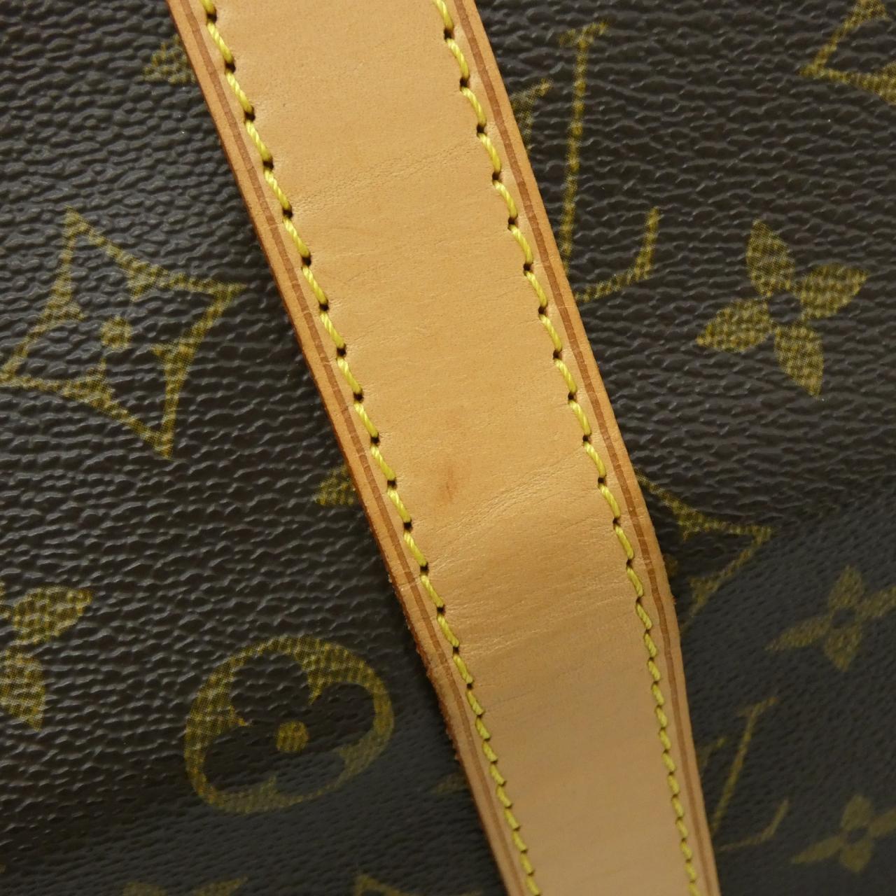 LOUIS VUITTON Keepall M41424 Boston Bag Monogram 黑色 Monogram 中古品A - 縮圖 4