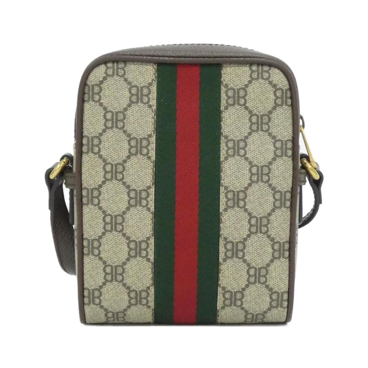 BALENCIAGA 680129 2103U Shoulder Bag Canvas Black Canvas - Thumbnail 2