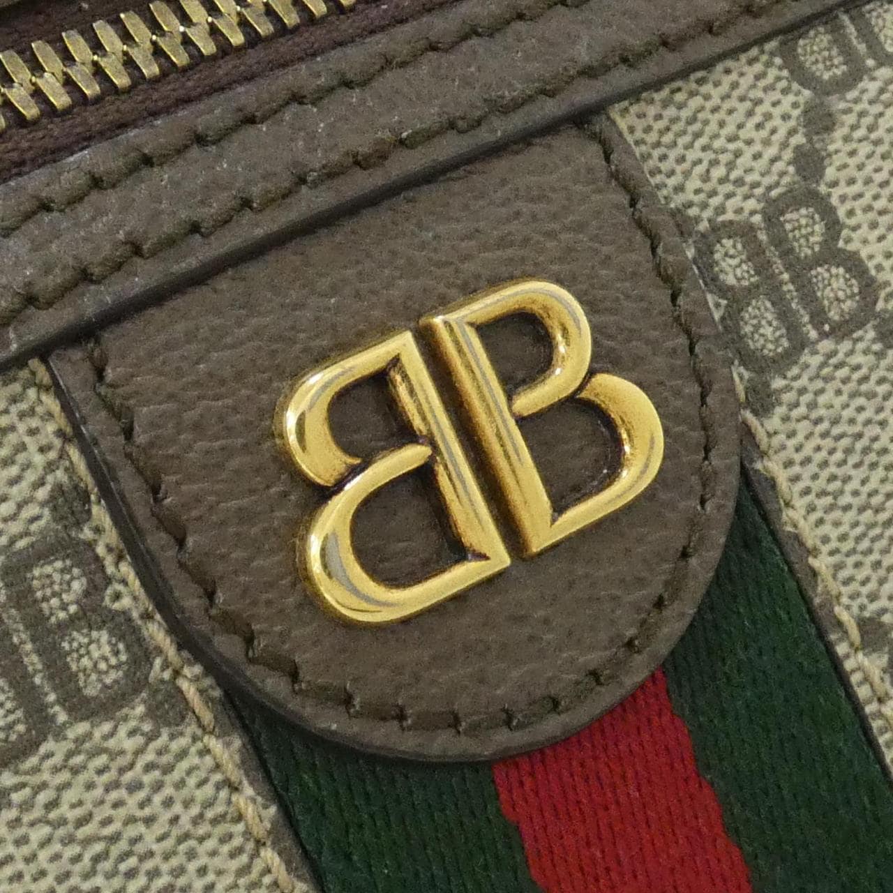 BALENCIAGA 680129 2103U Shoulder Bag Canvas Black Canvas - Thumbnail 4