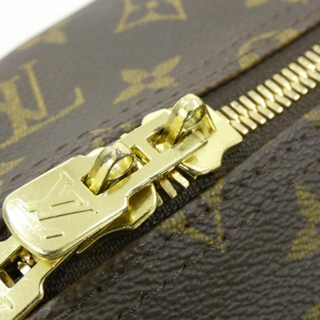 LOUIS VUITTON Keepall M41424 Boston Bag Monogram Black Monogram - Thumbnail 6