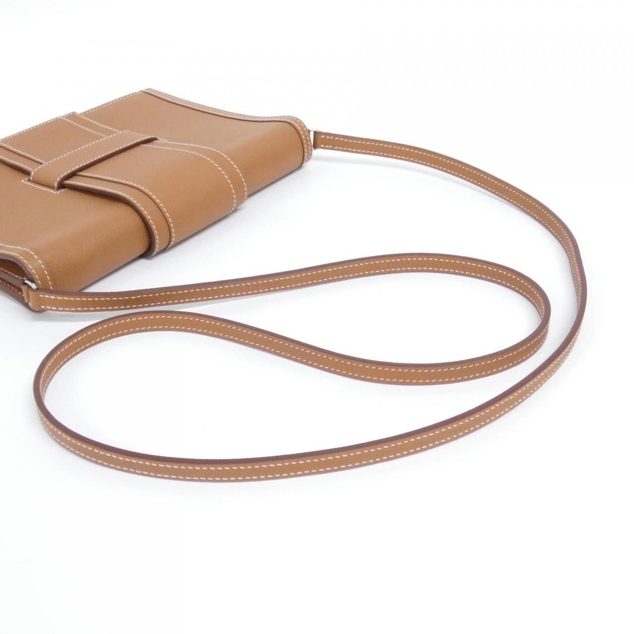 HERMES HERMÈS 082031CK Shoulder Bag 金色 中古品A - 縮圖 5