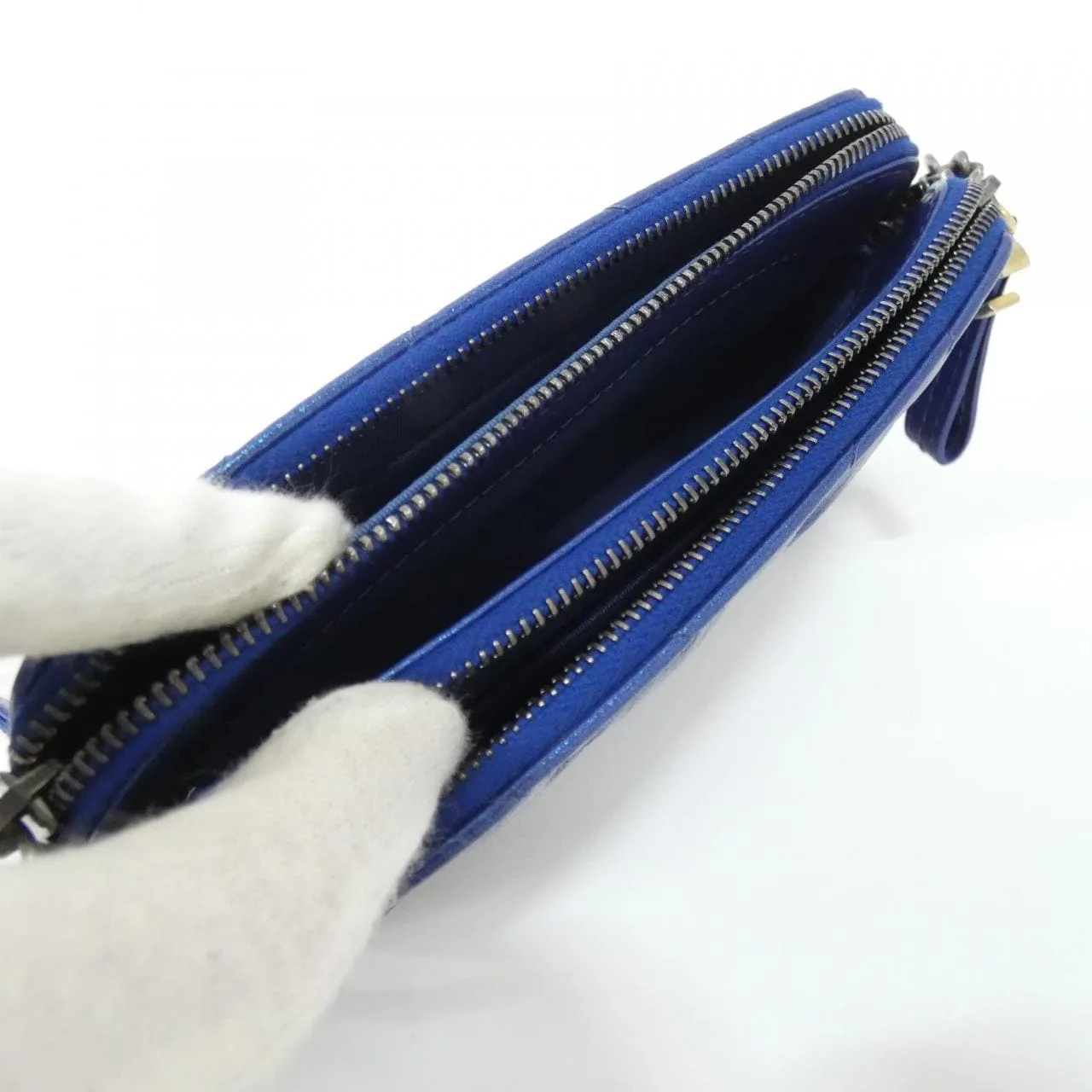 CHANEL Gabrielle 94505 Shoulder Blue - Thumbnail 6