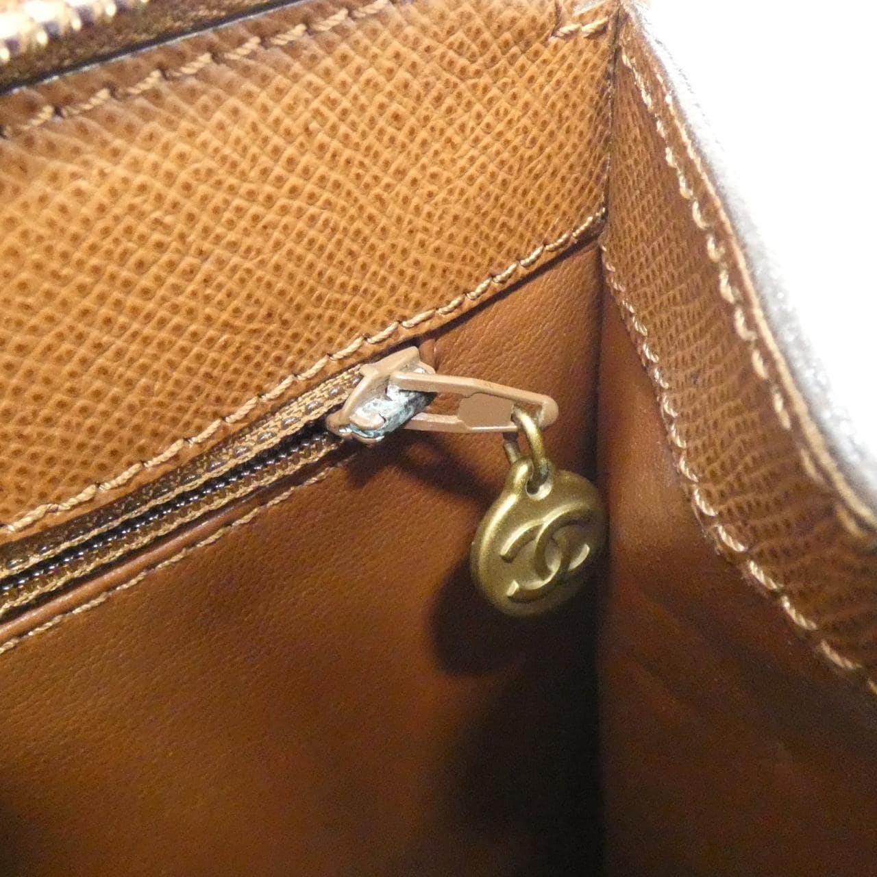 CHANEL Shoulder Bag 棕色 中古品A - 縮圖 10