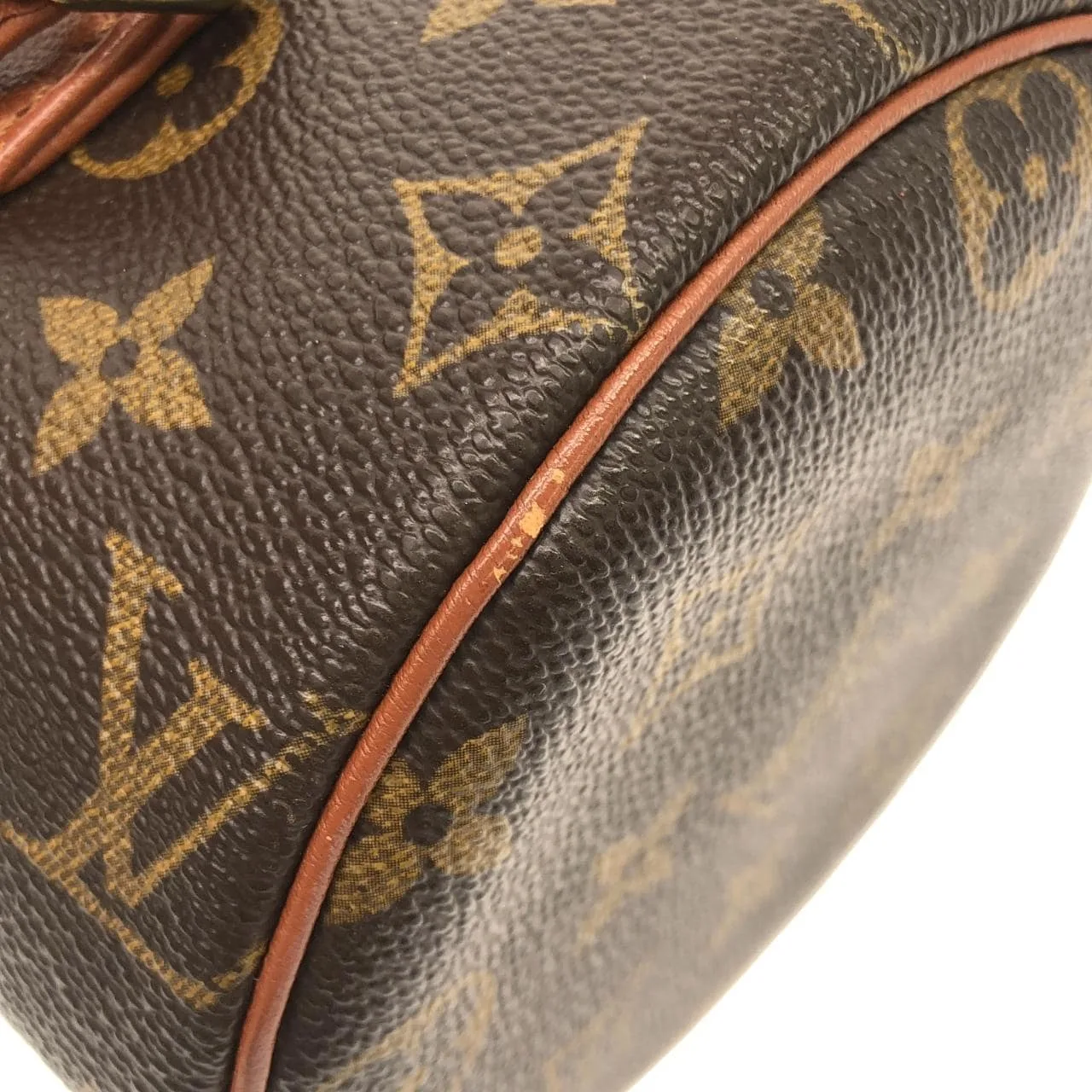LOUIS VUITTON Papillon M51366 Handbag Monogram 黑色 Monogram 中古品B - 縮圖 4
