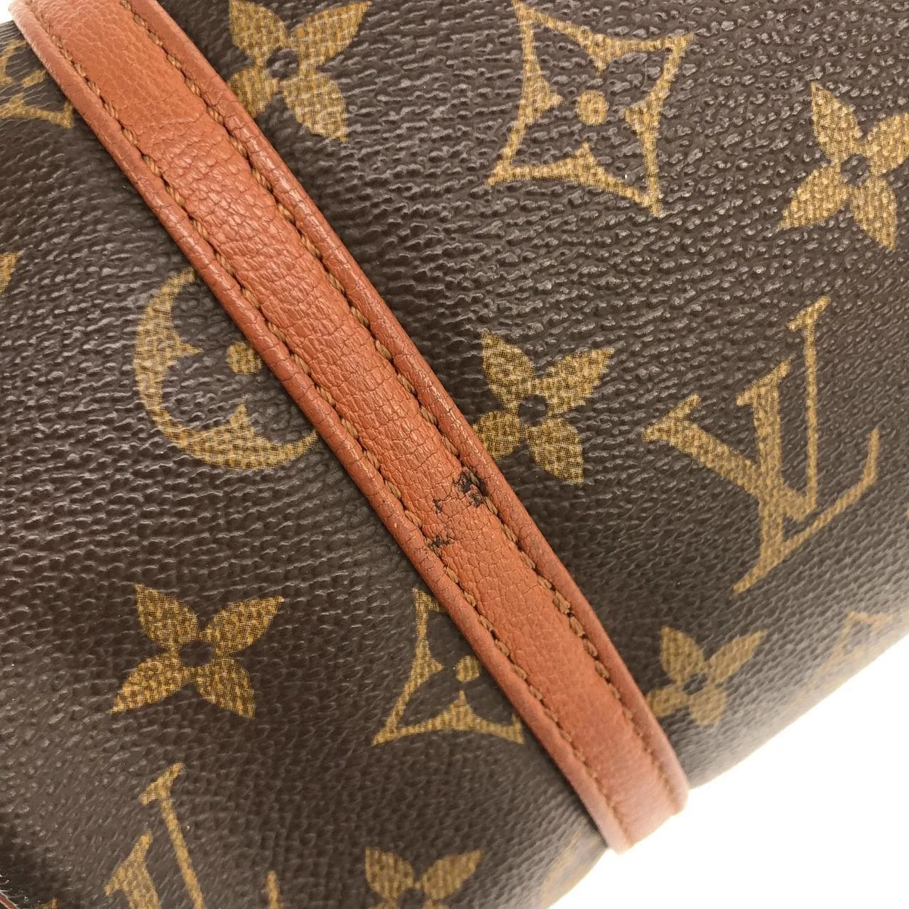 LOUIS VUITTON Papillon M51366 Handbag Monogram 黑色 Monogram 中古品B - 縮圖 6