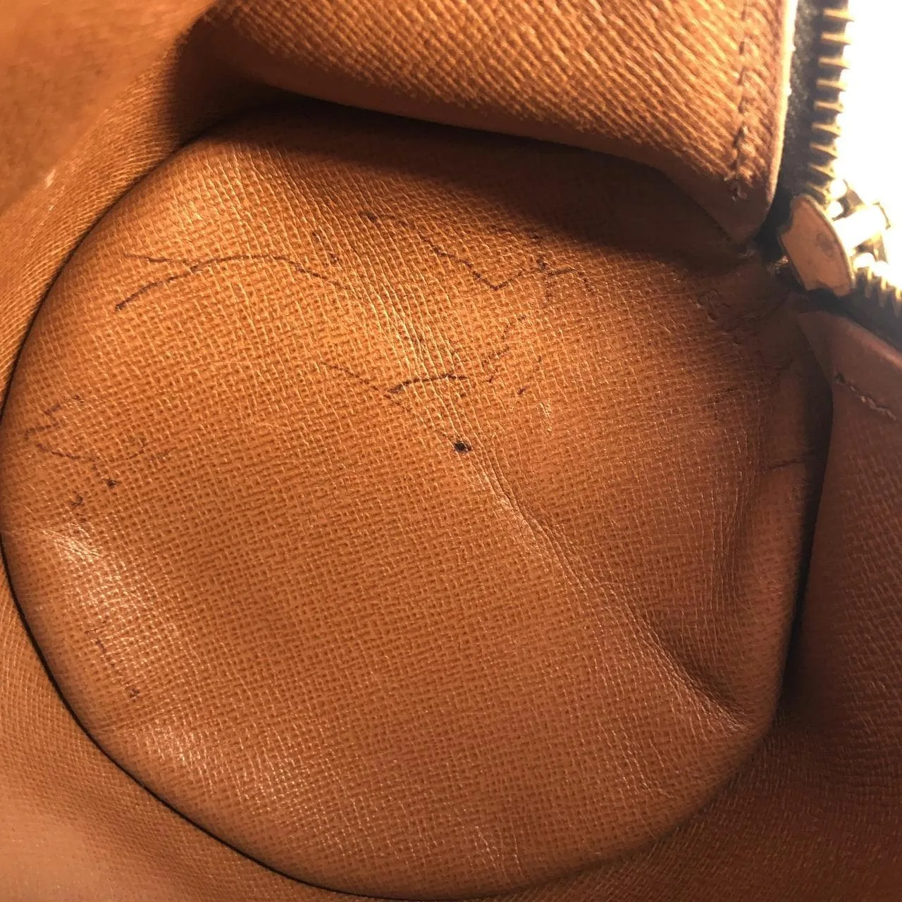 LOUIS VUITTON Papillon M51366 Handbag Monogram 黑色 Monogram 中古品B - 縮圖 10