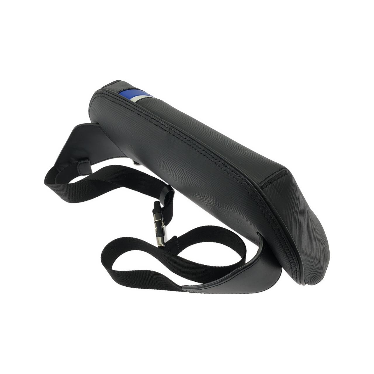 LOUIS VUITTON Bum Bag M56610 Shoulder Bag Damier 黑色 Damier 中古品A - 縮圖 3