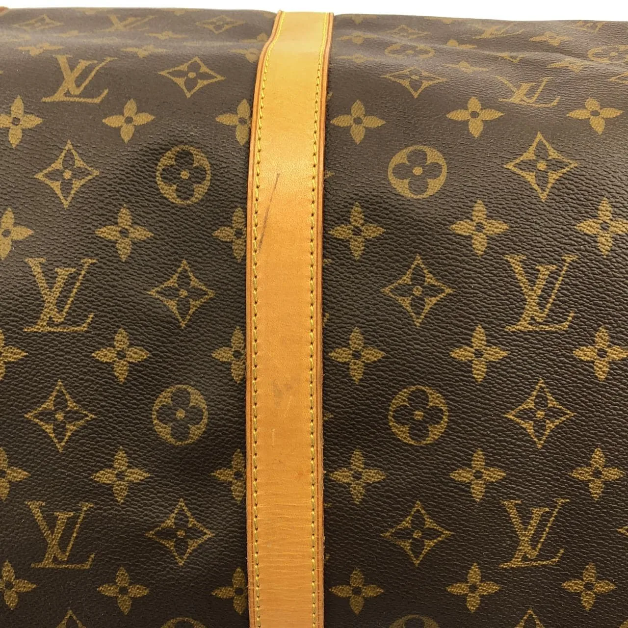 LOUIS VUITTON Keepall M41422 Boston Monogram 黑色 Monogram 中古品B - 縮圖 4