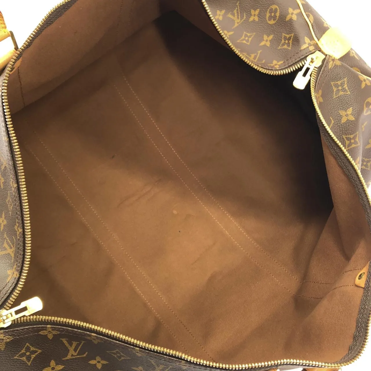 LOUIS VUITTON Keepall M41422 Boston Monogram 黑色 Monogram 中古品B - 縮圖 6