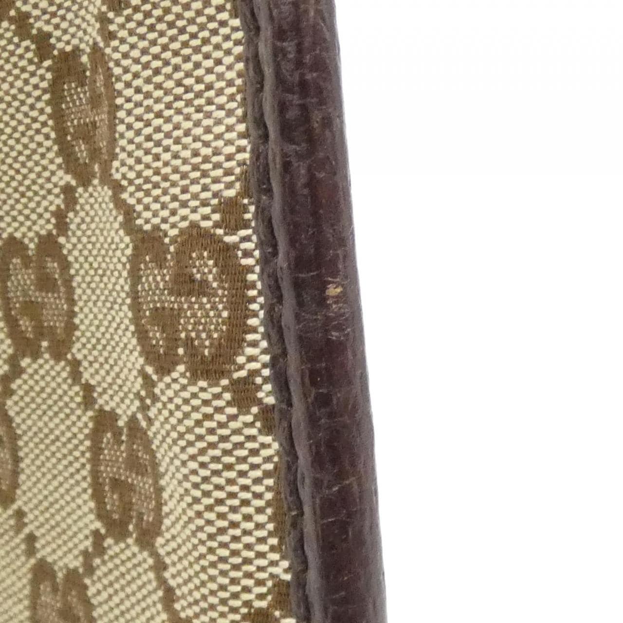 GUCCI 27639 Shoulder Bag Canvas Beige Canvas - Thumbnail 7