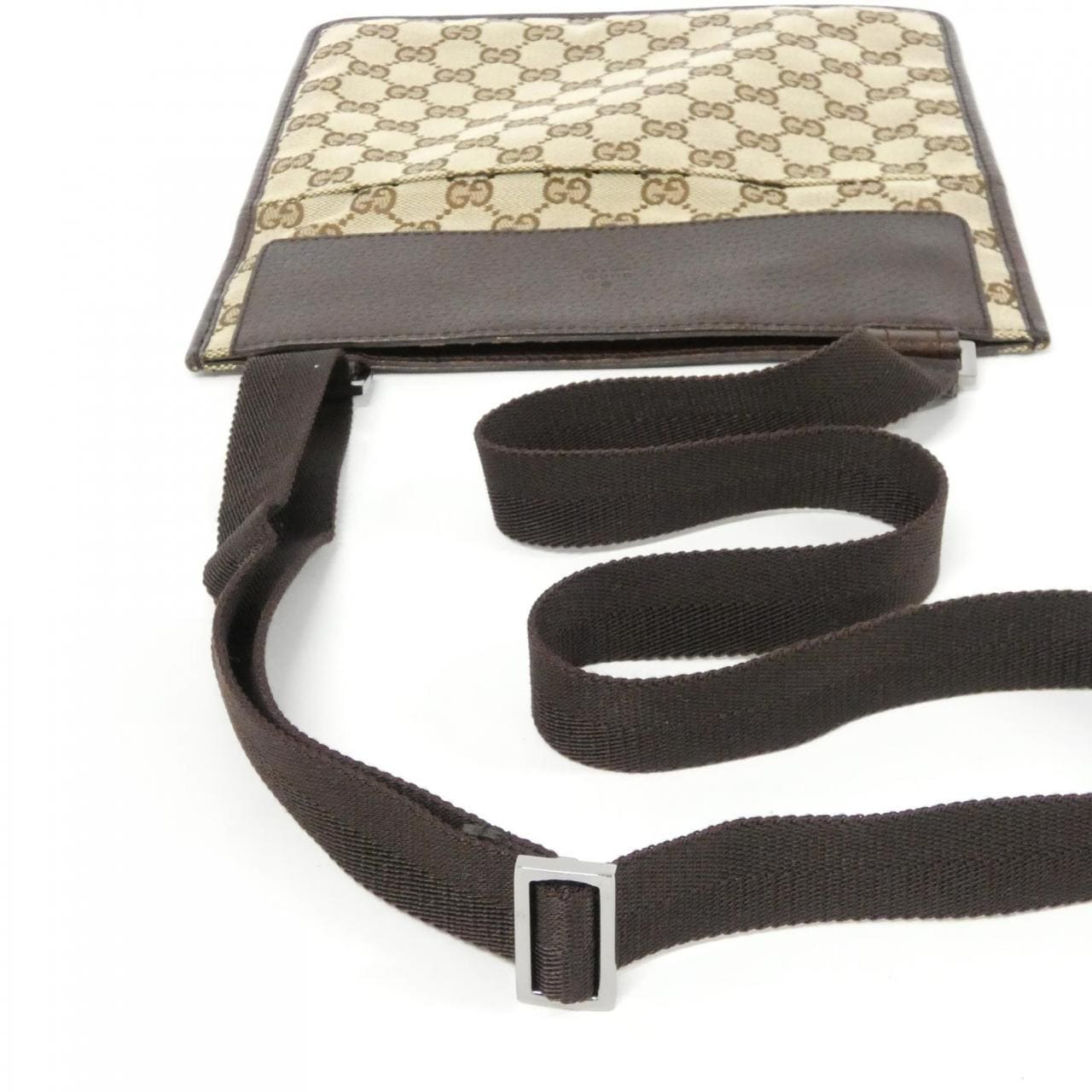 GUCCI 27639 Shoulder Bag Canvas Beige Canvas - Thumbnail 9