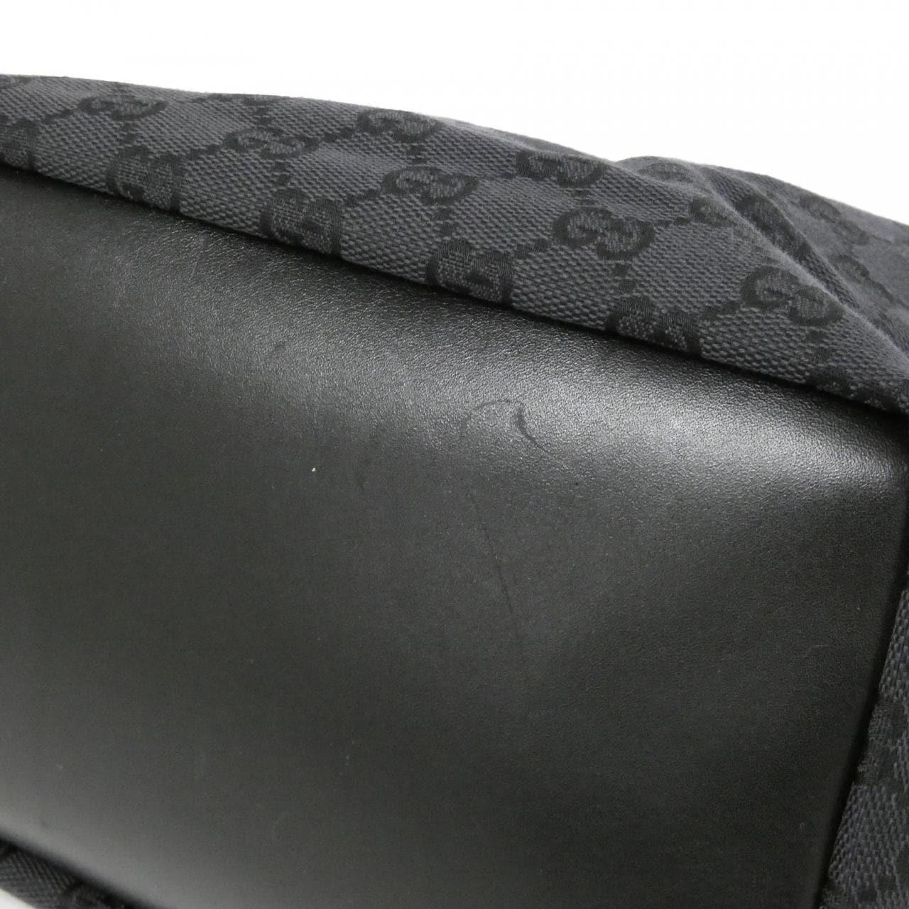 GUCCI 000 0531 Shoulder Bag Canvas Black Canvas Rank B - Thumbnail 2