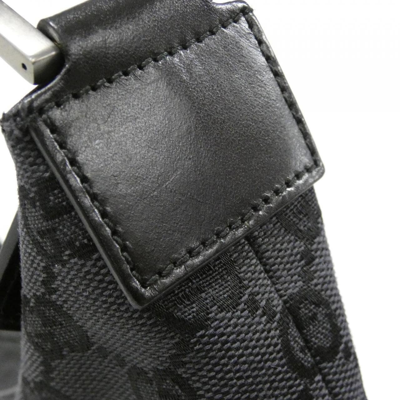 GUCCI 000 0531 Shoulder Bag Canvas Black Canvas Rank B - Thumbnail 6