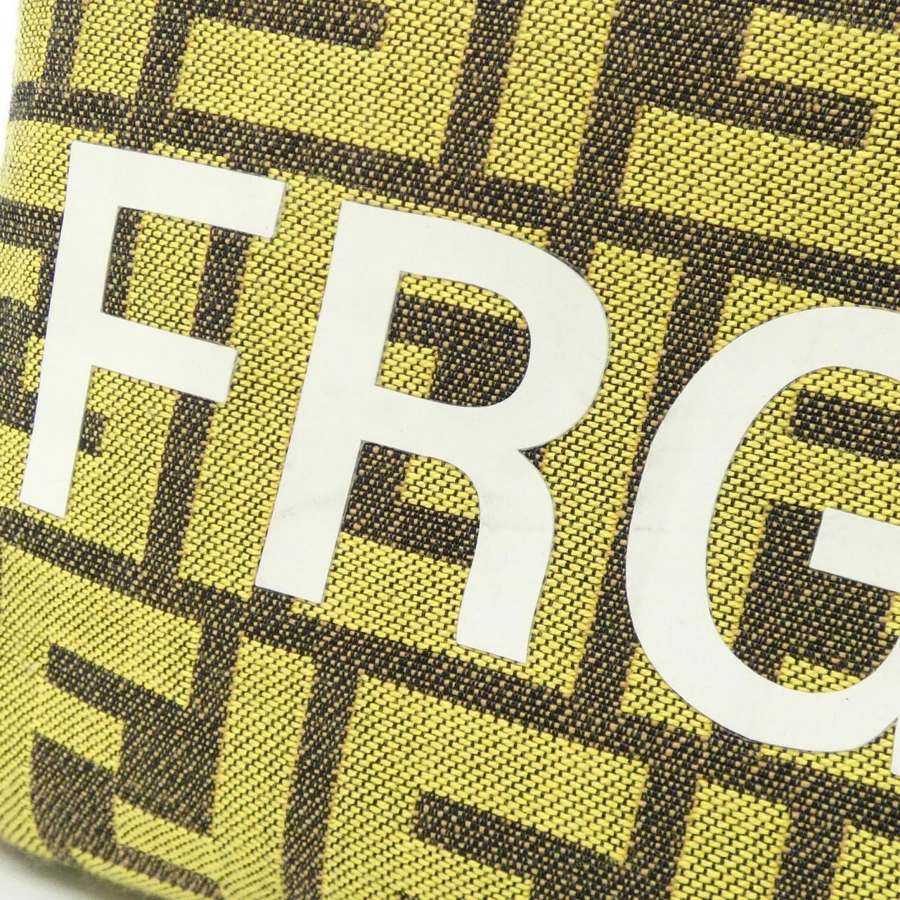 FENDI Baguette 8BS073 AR20 Shoulder Bag Canvas Black Canvas Rank A - Thumbnail 4