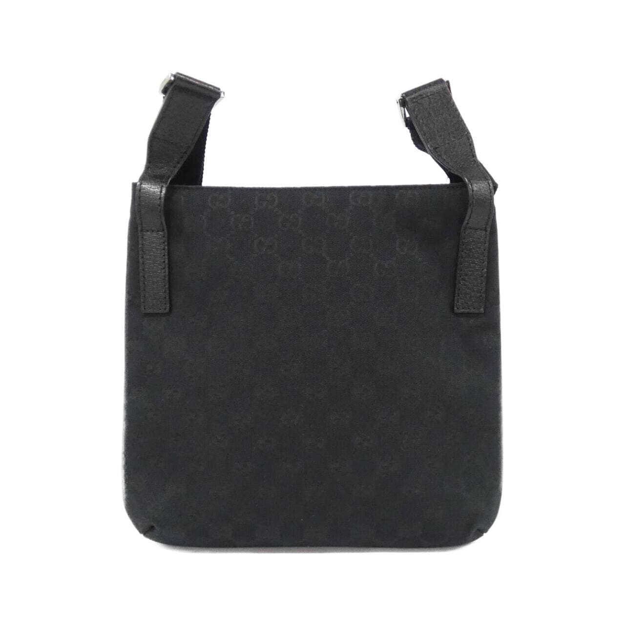 GUCCI 122793 Shoulder Bag Canvas 黑色 帆布 中古品B - 縮圖 2