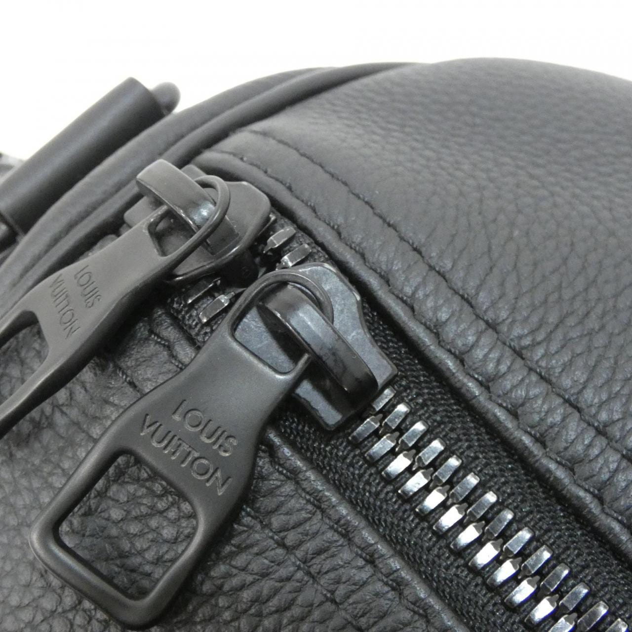 LOUIS VUITTON Keepall M57416 Boston Bag Damier Black Damier - Thumbnail 6