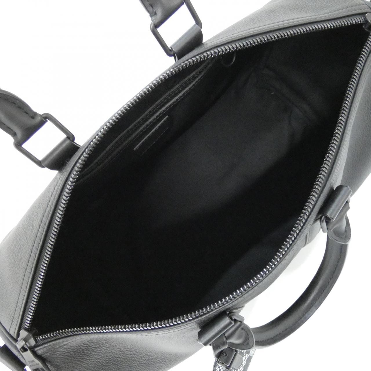 LOUIS VUITTON Keepall M57416 Boston Bag Damier Black Damier - Thumbnail 9