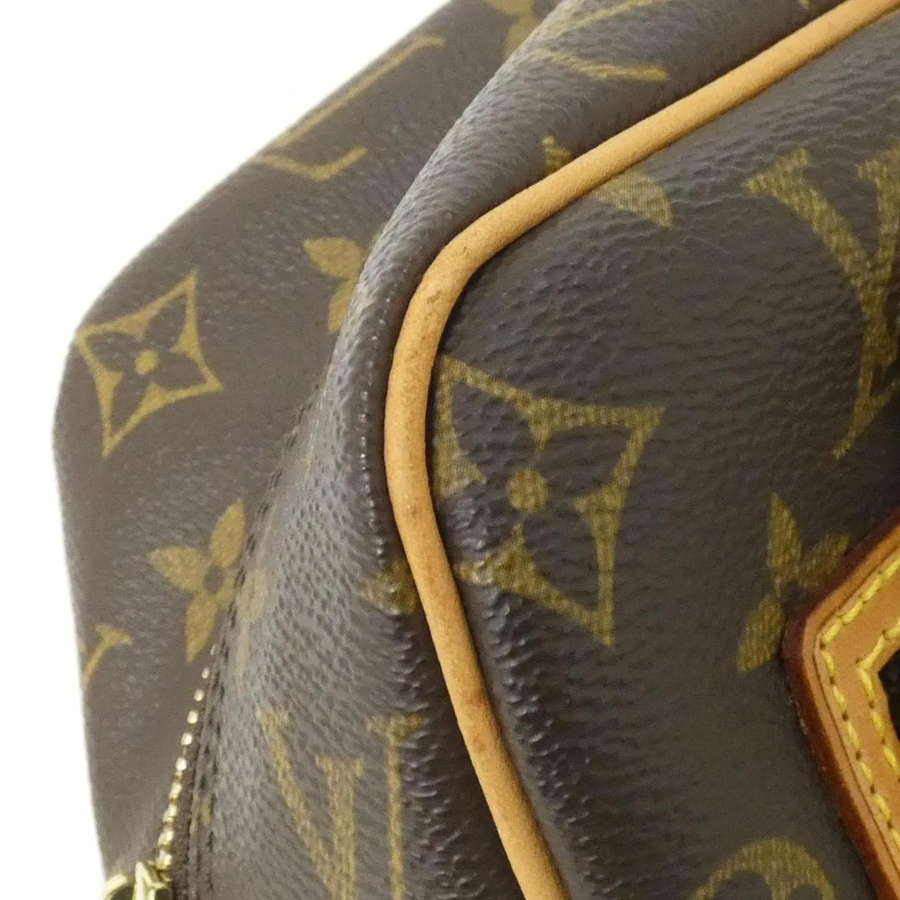 LOUIS VUITTON M51182 Shoulder Monogram 黑色 Monogram 中古品A - 縮圖 5
