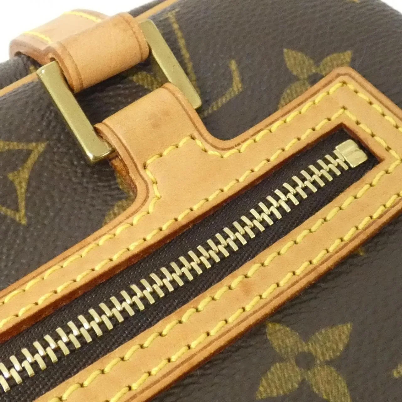 LOUIS VUITTON M51182 Shoulder Monogram 黑色 Monogram 中古品A - 縮圖 6