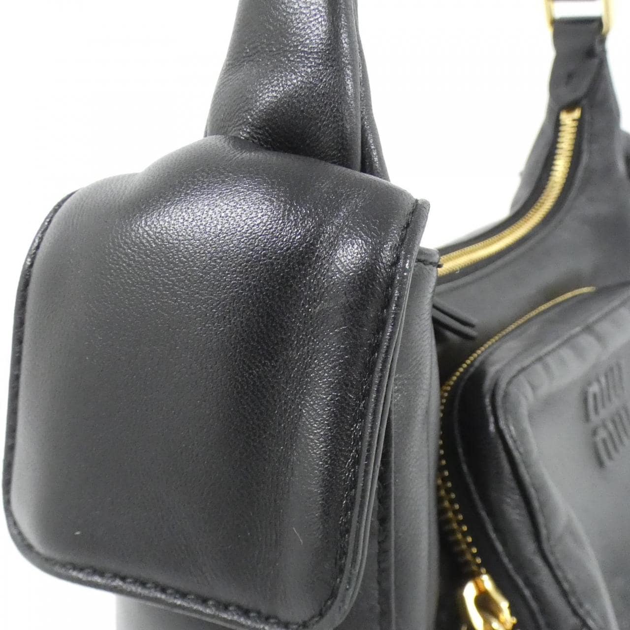 MIU MIU 5BC146 Shoulder Bag Black - Thumbnail 5
