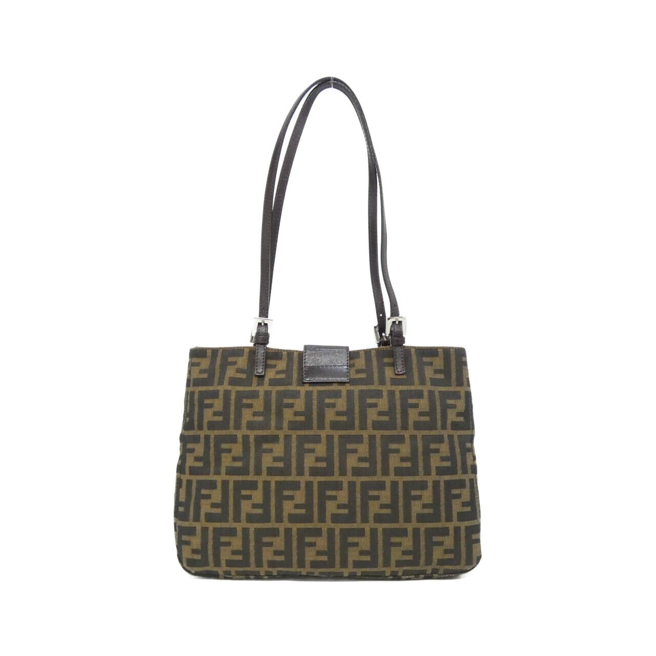 FENDI 26726 Shoulder Bag Canvas 黑色 帆布 中古品A - 縮圖 2